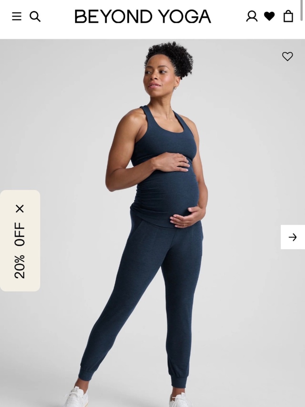 Beyond Yoga Maternity Jogger Set